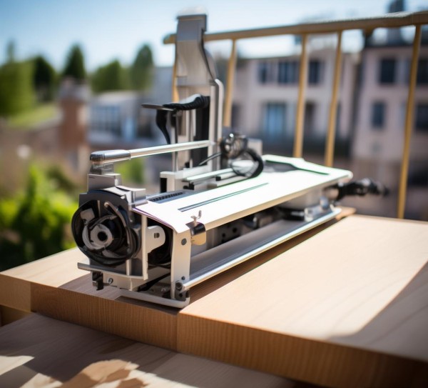 小型木工机械设备阳台，精准安装，便捷使用